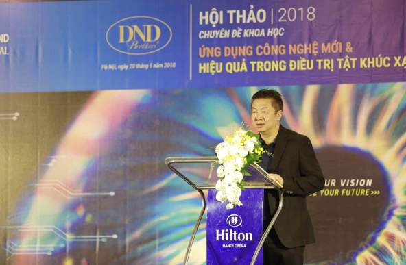 Bác sĩ Nguyễn Đăng Dũng - Giám đốc bệnh viện Mắt Quốc tế DND.-Hoi-thao-chuyen-de-tat-khuc-xa