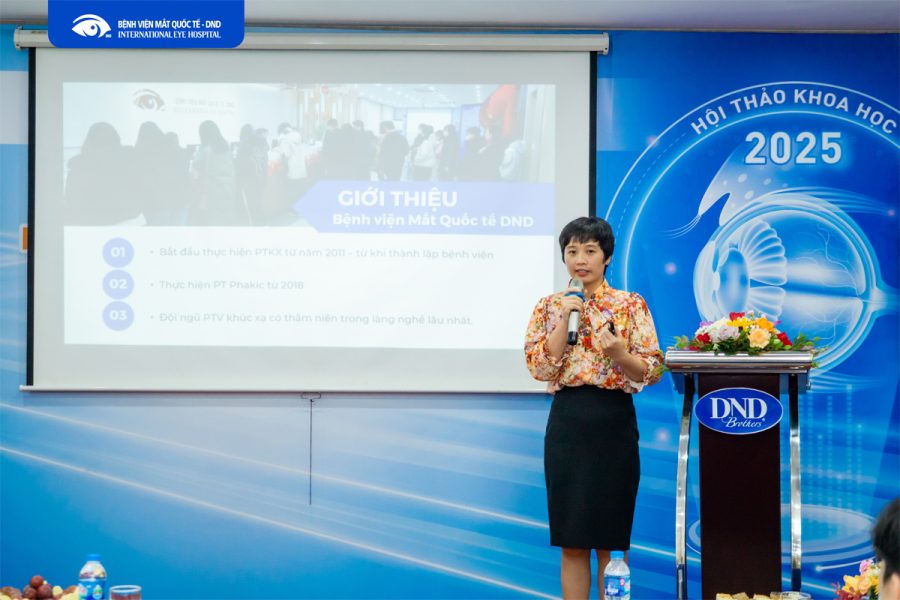 BS. Đặng Thị Như Quỳnh – Phó Giám đốc Bệnh viện Mắt Quốc tế DND