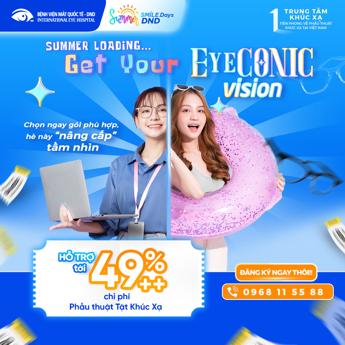 Get Your Eyeconic Vision in This Summer with DND