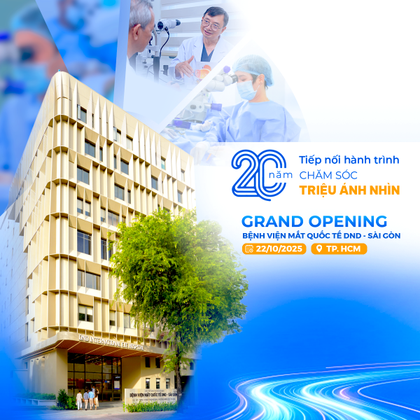 Khai trương bệnh viện mắt quốc tế DND tp Hồ Chí Minh